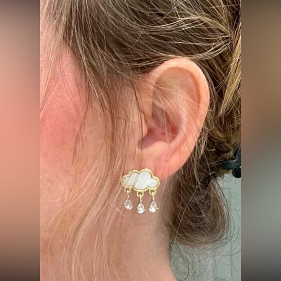 🌧️ Rain Cloud Earrings 🌧️ - Picture 6 of 6